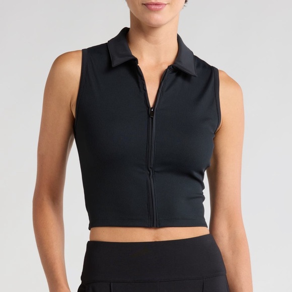 Travis Mathew Tops - Travis Mathew Midline Zip Polo Tank, XL